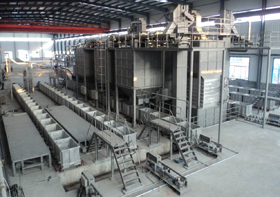 浙江台州年产10000吨消失模铸造自动化生产线