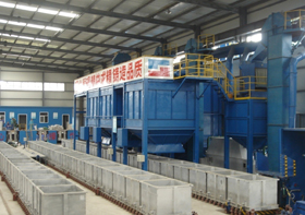 江苏徐州年产5000吨消失模铸造自动化生产线